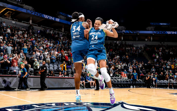 “I’ve never heard a bad word spoken against Syl before,” Collier says of her teammate.